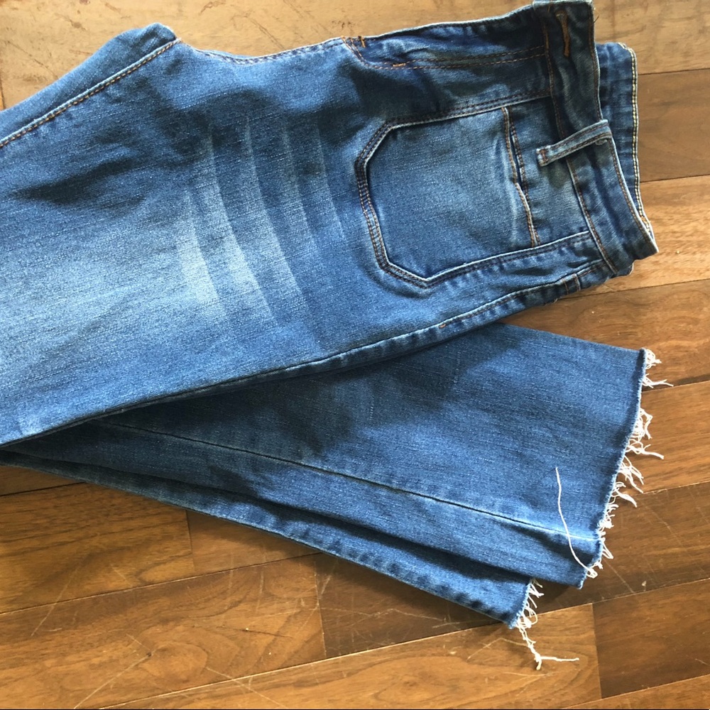 Cropped jeans